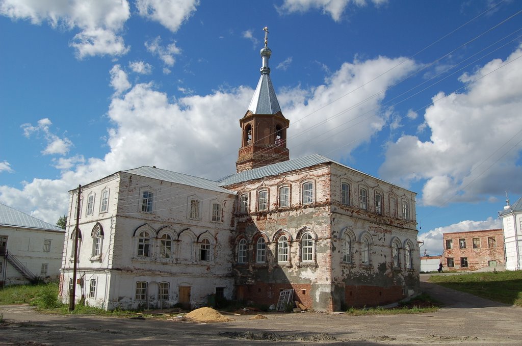 Вадинск пензенская область. Вадинск Тихвинский монастырь. Керенский Тихвинский монастырь Пензенской области. Монастырь в Вадинске Пензенской области. Тихвинский монастырь Пензенская область.